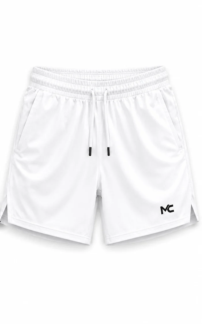 White MC Shorts