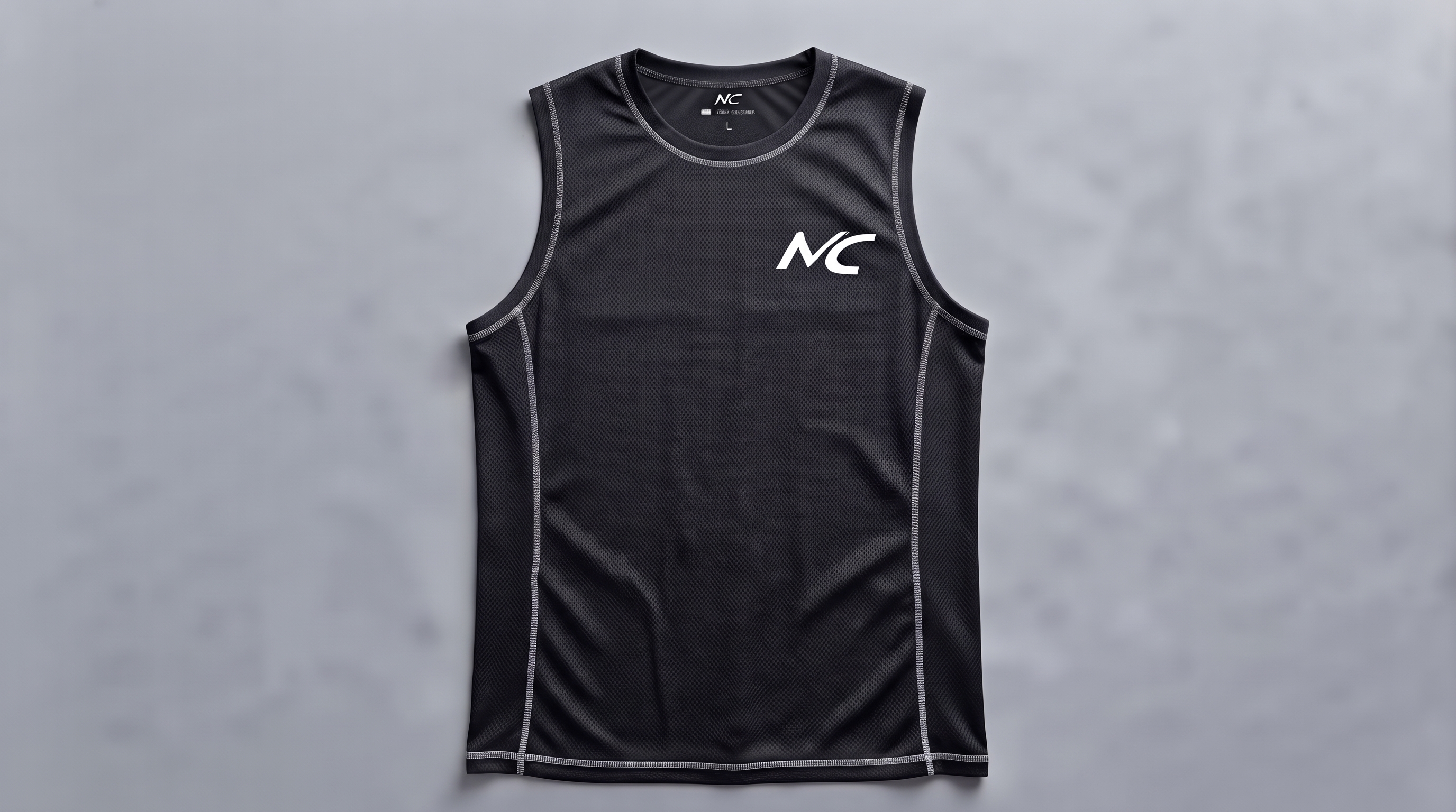 Black MC Sleeveless Top