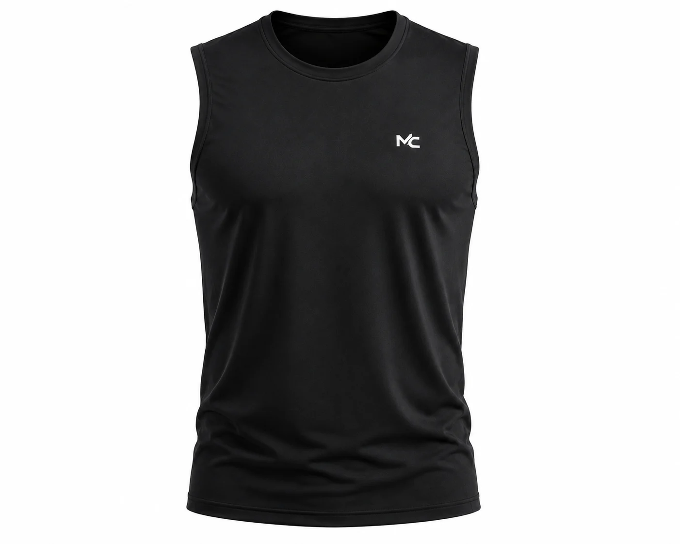 Black MC Sleeveless Top