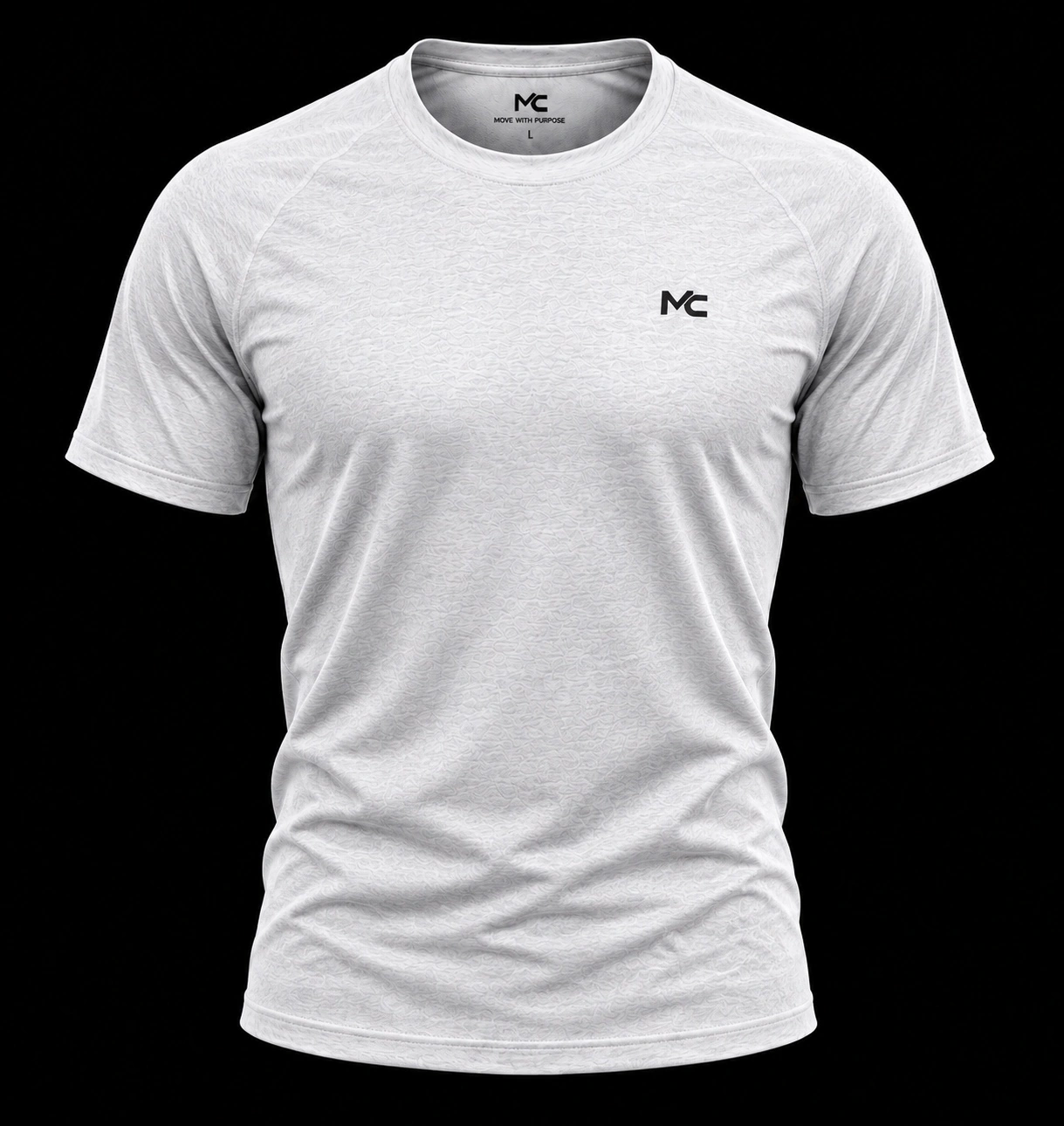 White MC Fit Top