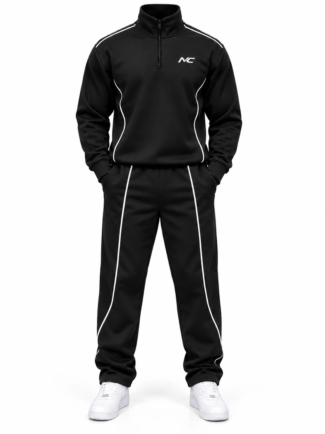Black MC Performance Tracksuit