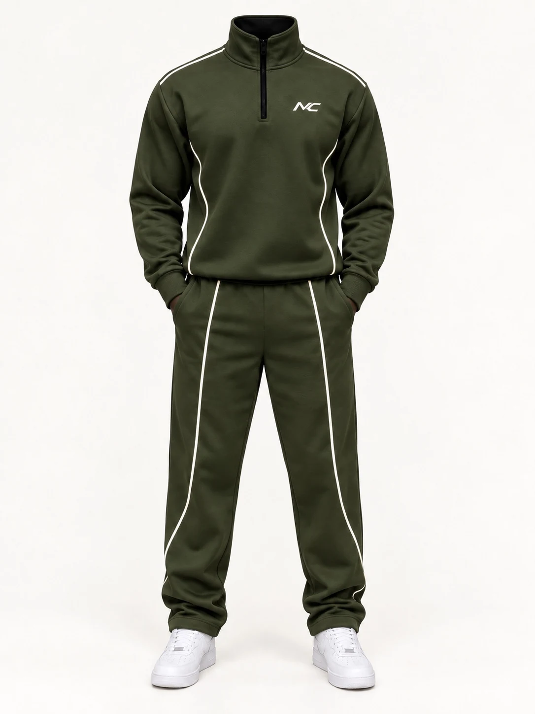 Olive MC Performance Tracksuit
